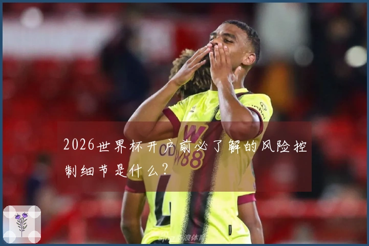 2026世界杯开户前必了解的风险控制细节是什么？