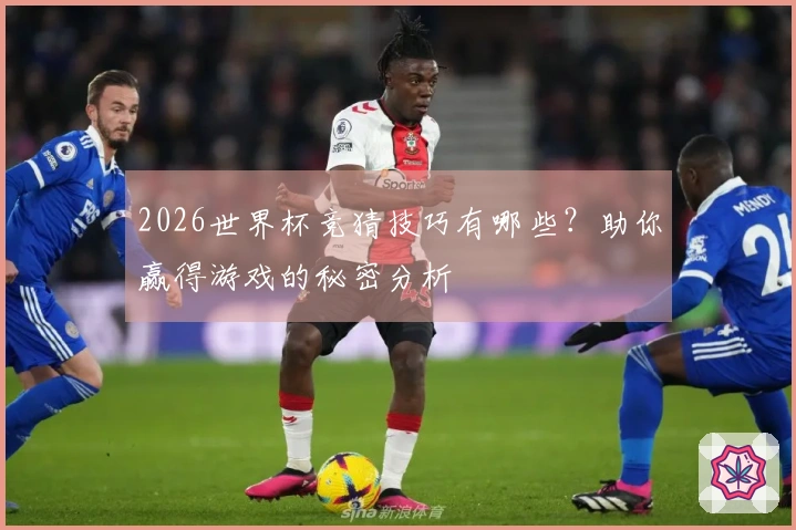 2026世界杯竞猜技巧有哪些？助你赢得游戏的秘密分析