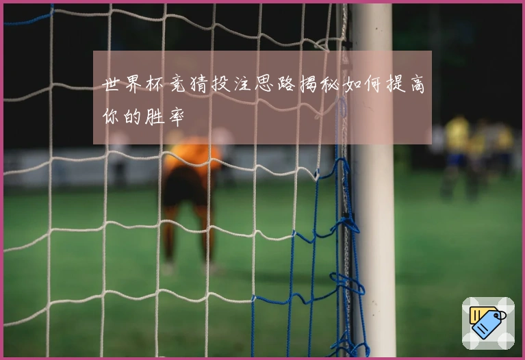世界杯竞猜投注思路揭秘如何提高你的胜率
