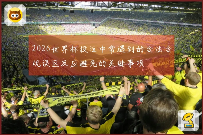 2026世界杯投注中常遇到的合法合规误区及应避免的关键事项